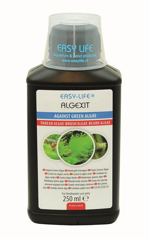 Visuel 1 du produit Médicament anti-algues vertes pour aquarium Dewerse AlgExit - 250 ml