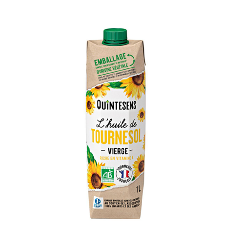 Visuel 1 du produit Huile de tournesol vierge bio - 1 L