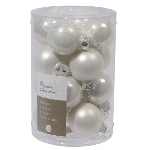 Visuel 2 du produit Boîte de 16 Mini-Boules Verre Ø3,5 cm