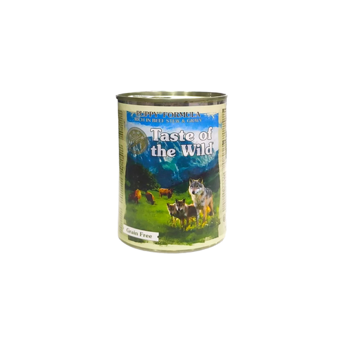 Visuel 1 du produit Pâtée pour chiot en sauce au bœuf Taste of the Wild - 390 g