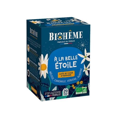 Visuel 1 du produit Infusion bio Biohême À la belle étoile - 20 infusettes