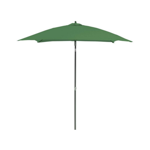 Visuel 1 du produit Parasol en aluminium droit inclinable couleur amande Proloisirs - 2 x 2 m