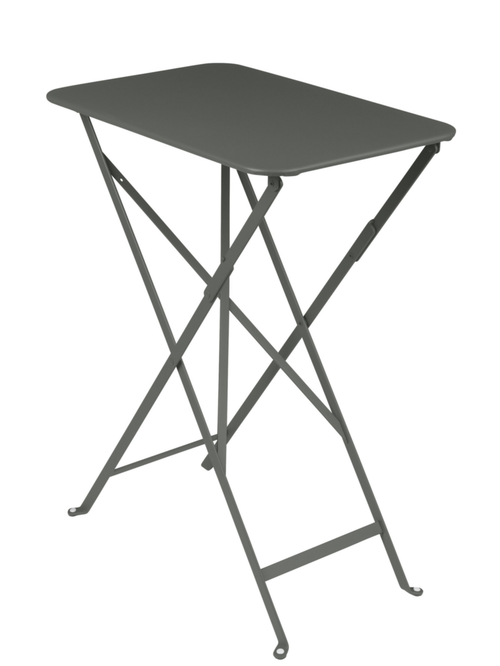 Visuel 1 du produit Table pliante Bistro coloris vert en acier Fermob - 37 x 57 x 74 cm