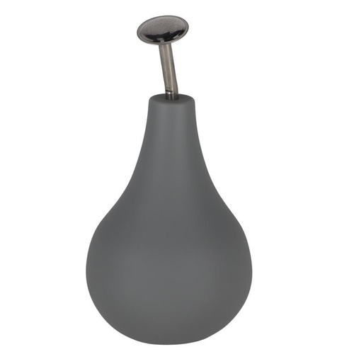 Visuel 1 du produit Pulvérisateur forme poire gris taille L - Ø 10,3 x H 20,7 cm