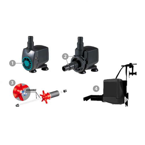 Visuel 2 du produit Pompe submersible, débit élevé, NEWA - modèle New Jet NJ2300 - 2300L/h