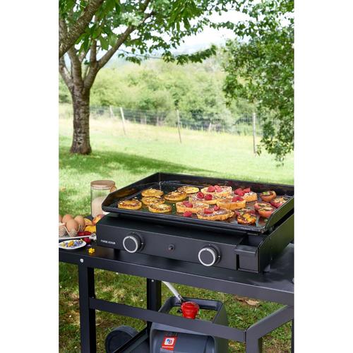 Visuel 3 du produit Plancha Base Gaz 60 châssis acier 5000W