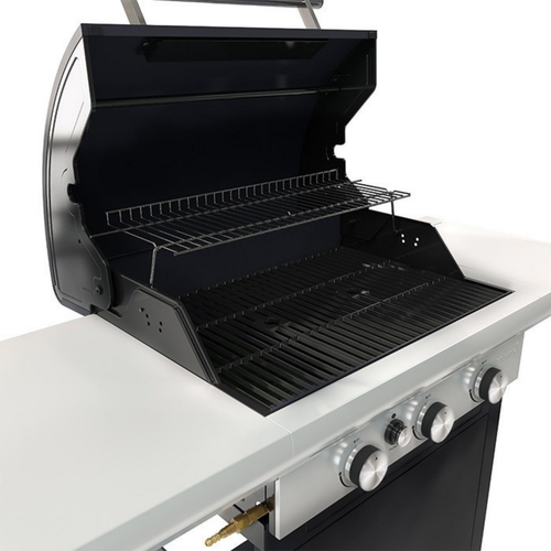 Visuel 3 du produit Barbecue à gaz 3 brûleurs, modèle Spring 3112 - BARBECOOK