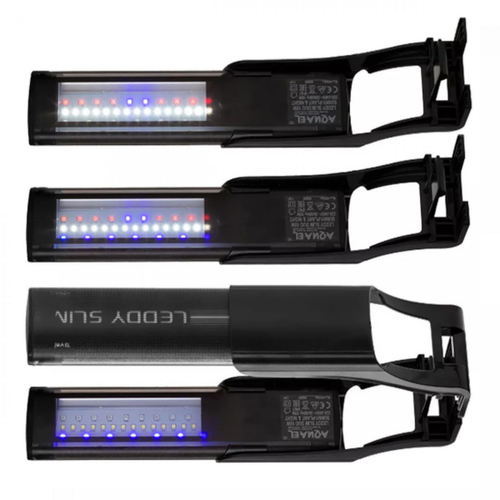 Visuel 4 du produit Rampe LED Leddy Slim Duo Sunny & Plant 2.0 Day & Night | Noir 10 W - AQUAEL