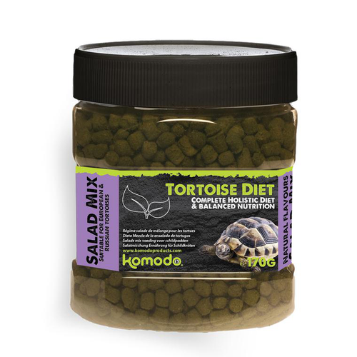 Visuel 1 du produit Alimentation complète pour tortue Antinea Komodo Tortoise Diet Salad Mix - 170 g