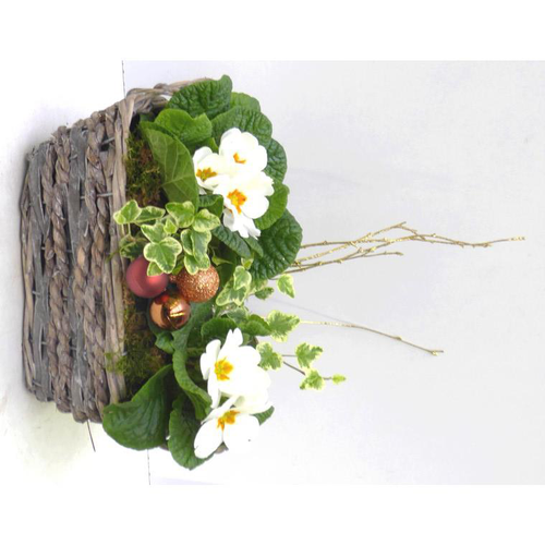 Visuel 1 du produit Panier varié pour extérieur - La jardinière en osier