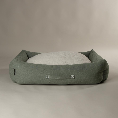 Visuel 5 du produit Couchage pour chien coloris vert corbeille Scruffs Eco Eden - Taille XL 90 x 70 cm