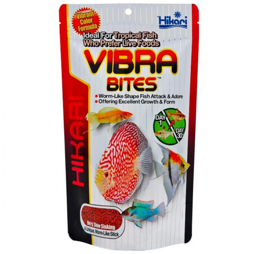 Visuel 1 du produit HIKARI AQUARIUM Vibra Bites - Alimentation poissons, 73g