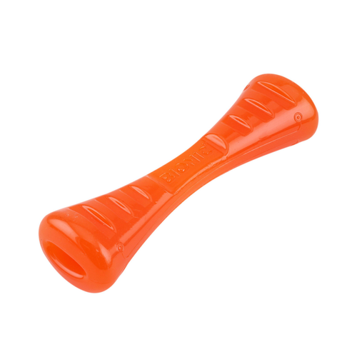 Visuel 1 du produit Jouet pour chien en caoutchouc coloris orange bâton Bionic Urban Stick - Taille S