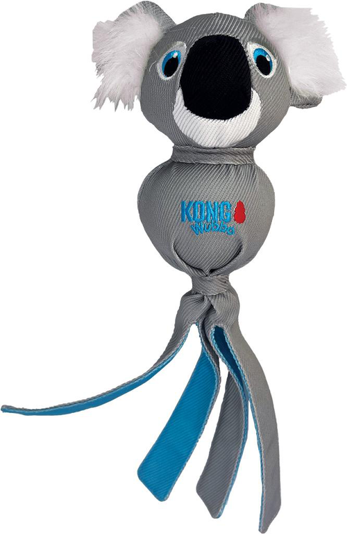 Visuel 1 du produit Jouet pour chien coloris bleu Wubba Zoo Koala Kong - Taille L