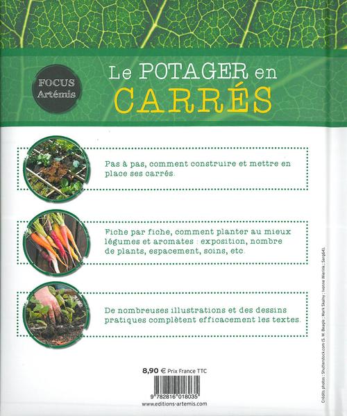Visuel 2 du produit Livre "Potager en carrés" aux Éditions Artemis