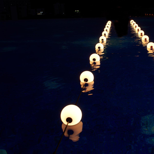 Visuel 3 du produit Guirlande Bolly avec 10 LED coloris blanc chaud - 6 m