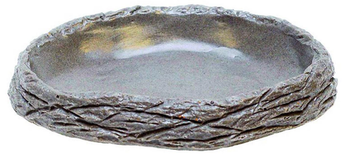 Visuel 1 du produit Écuelle plate pour tortue coloris gris Hobby - Taille M 12 x 2 x 8 cm