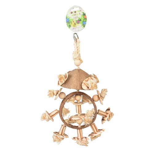 Visuel 1 du produit Jouet pour oiseaux anneau coco sisal Duvoplus