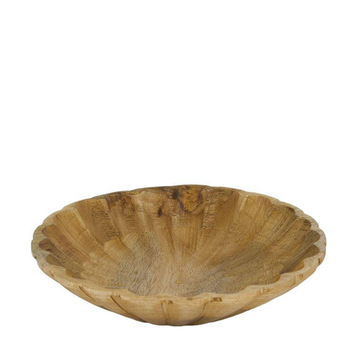 Visuel 1 du produit Coupe en bois de manguier naturel - Ø 20 x H 4,5 cm