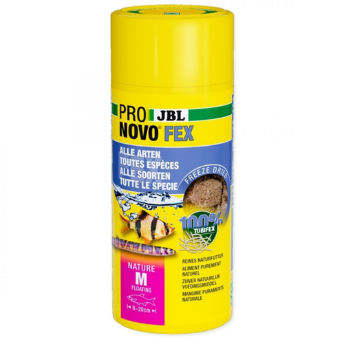 Visuel 1 du produit Alimentation poisson tropical flocons, JBL ProNovo Fex - 250ml