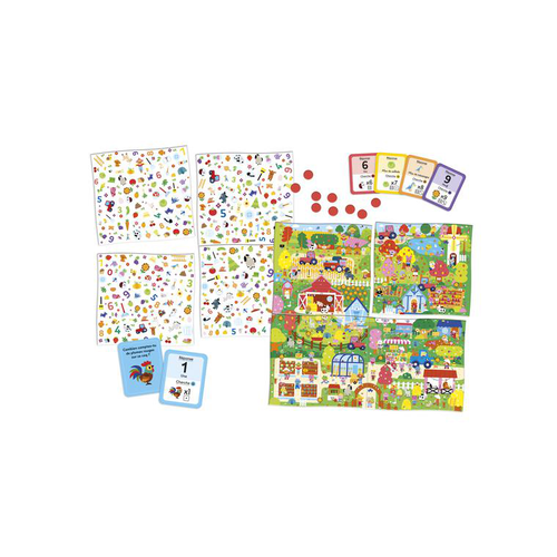 Visuel 1 du produit Jeu Cherche et trouve Janod Les chiffres - dès 8 ans