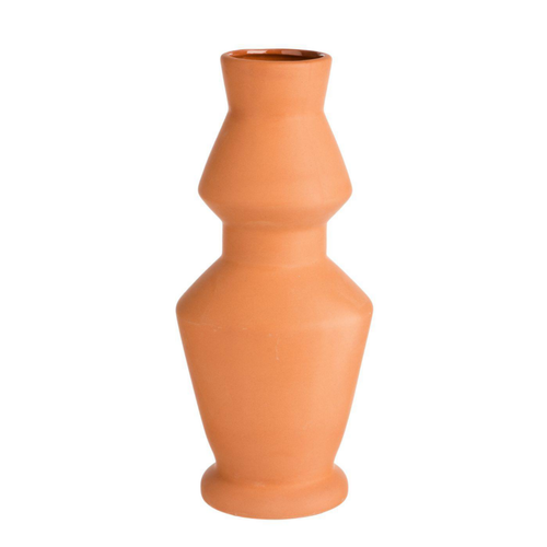 Visuel 1 du produit Vase Sonara coloris rouge en terre cuite - Ø 10 cm