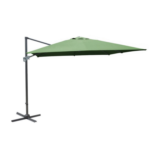 Visuel 1 du produit Parasol amande déporté, inclinable et rotatif Proloisirs - 3 x 4 m