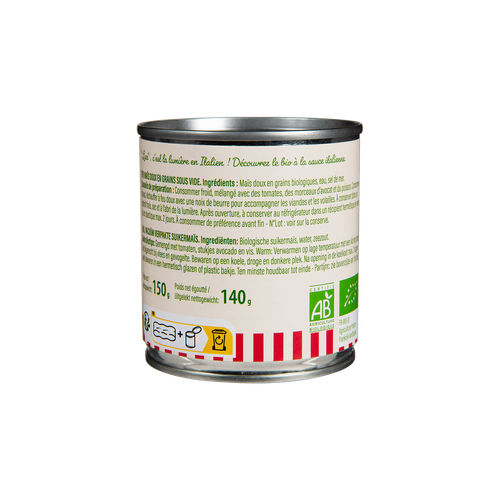 Visuel 3 du produit Maïs doux bio Luce - 3 x 150 g