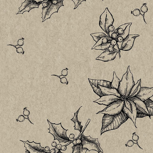 Visuel 1 du produit 20 serviettes 2 plis Natural Berries - 33 x 33 cm