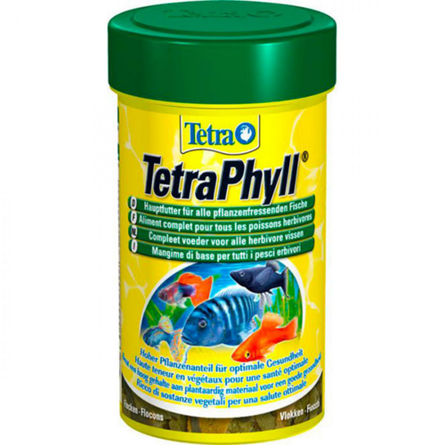 Visuel 1 du produit Alimentation poisson, flocons naturels TETRA Phyll Flakes - 250ml