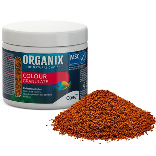 Visuel 1 du produit Nourriture pour poissons colorés - OASE Organix Colour Granulate - 175ml