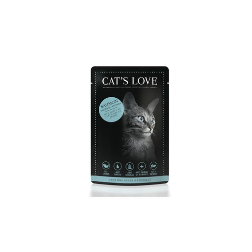 Visuel 1 du produit Sachet repas pour chat au saumon 85 g