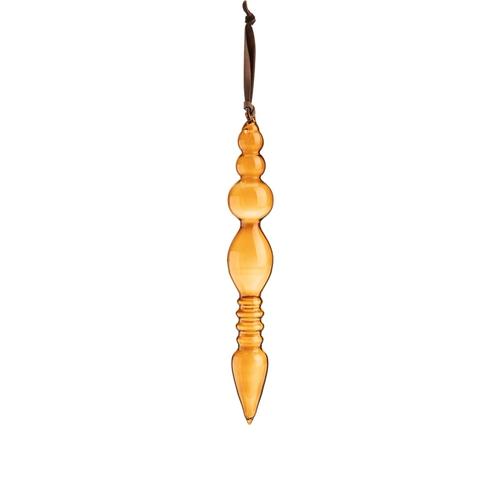 Visuel 1 du produit Suspension goutte en verre bronze transparent - Ø 4 x H 27,5 x cm
