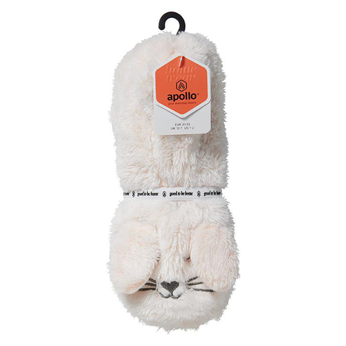 Visuel 1 du produit Ballerines souples pour enfants en fourrure avec tête d’animal Apollo