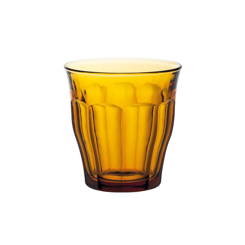 Visuel 1 du produit Gobelet en verre jaune Picardie - 25 cl