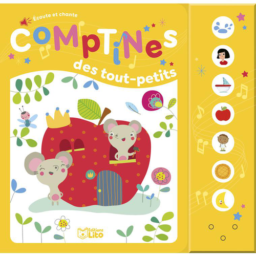 Visuel 1 du produit Livre 'Comptines des tout petits", Ed LITO
