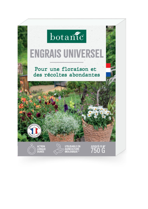 Visuel 1 du produit Engrais universel en boîte botanic® - 750 g