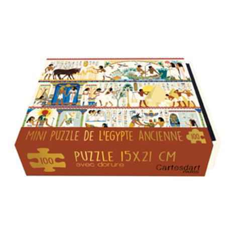 Visuel 1 du produit Mini puzzle Egypte coloris multicolore Cartes d'Art