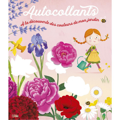 Visuel 1 du produit Livre autocollants "Les fruits et légumes du jardin", Ed LITO