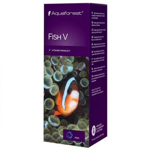 Visuel 1 du produit Complément alimentaire enrichi en vitamines - AQUAFOREST Fish V - 10 ml
