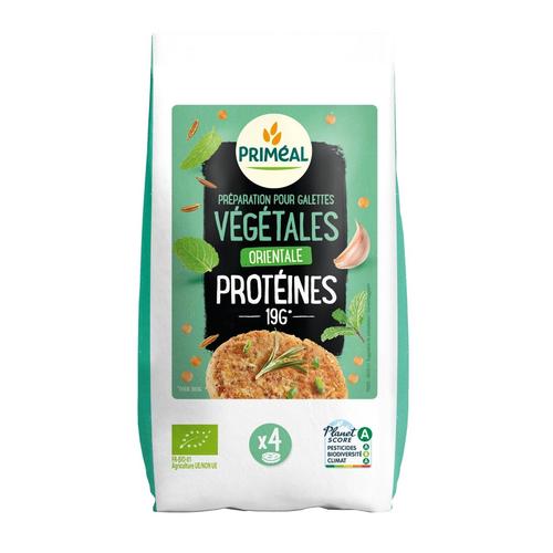 Visuel 1 du produit Préparation bio pour galettes végétales orientales Priméal - 200 g