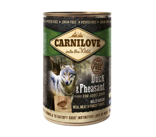Visuel 1 du produit Pâtée pour chien au canard Carnilove - 400 g