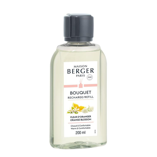 Visuel 1 du produit Recharge bouquet parfumé coloris transparent senteur éclat de rhubarbe Lampe Berger - 200 ml