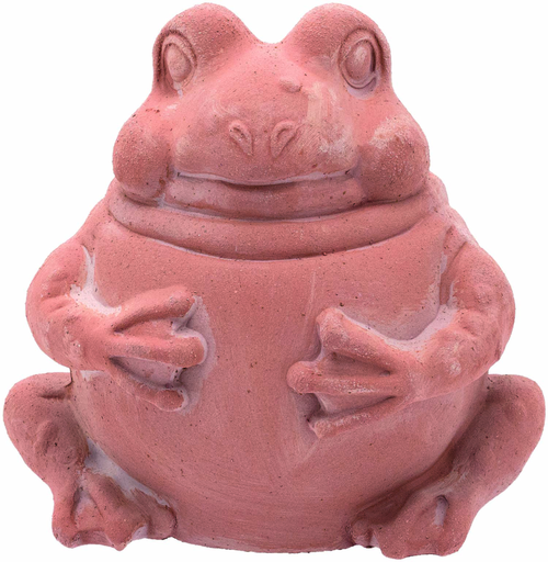 Visuel 1 du produit Grenouille en terre cuite rouge Anticomestiere Ranocchio - 17 x 13 x 16 cm
