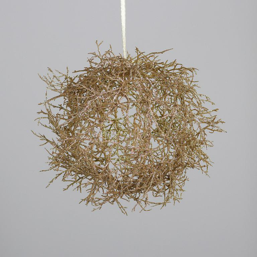 Visuel 1 du produit Branche décorative forme boule or - Ø 40 cm
