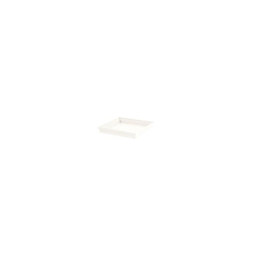 Visuel 1 du produit Soucoupe Toscane carree Blanc L26,7x l26,7x H3 cm