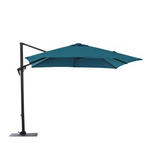 Visuel 2 du produit Parasol carré déporté rotating orientable en aluminium et toile polyester Ø 250 cm