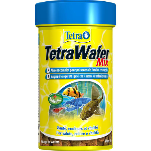 Visuel 1 du produit Nourriture mixte pour poissons, 48g - 100ml, TETRA Wafermix