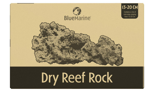 Visuel 1 du produit Roche naturelle d'aragonite pour aquarium coloris blanc Blue Marine Bm Dry Reef Rock - 20 kg (13 - 20 cm)