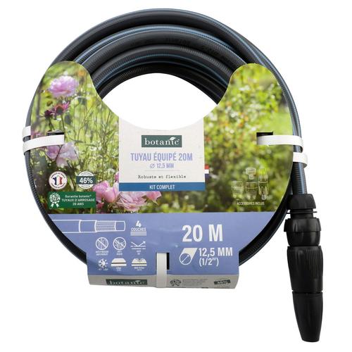 Visuel 1 du produit Kit complet d'arrosage équipé avec accessoires botanic® - 20 m